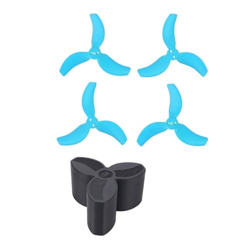 Passend for Avata 2 Drone 3032S Propeller Bunte Paddelblätter Reparatur Ersatz Spart Wings Schutz Aufbewahrungsbox Zubehör(Blue and Box) von AYrMtH