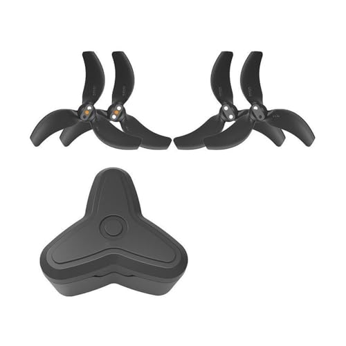 Passend for Avata 2 Propeller, Ersatz-Propellerblätter 3032S, geräuscharme Flügel, Drohnenzubehör, Schwarze Spitzen, 4 Stück(2 Pairs of Black) von AYrMtH