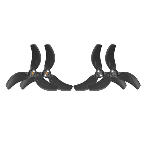 Passend for Avata 2 Propeller, Ersatz-Propellerblätter 3032S, geräuscharme Flügel, Drohnenzubehör, Schwarze Spitzen, 4 Stück(Black 2 Pack) von AYrMtH