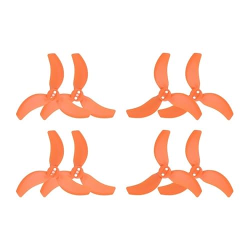 Passend for Avata 2 Protektoren Antikollisionsstoßstangen Propellerschutzschutz Drohnenzubehör Propellerschutzstoßstange(Orange 4 Pairs) von AYrMtH