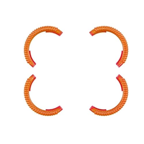 Passend for Avata 2 Zubehör Propeller Stoßstange Stoßdämpfende Antikollisions-Drohnen-Schutzabdeckung Propellerschutz(Orange) von AYrMtH