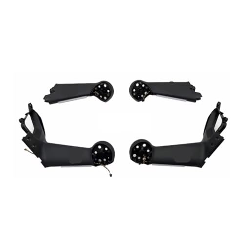 Passend for FPV-Arm-Drohnen-Reparaturteile, Ersatz der linken/rechten vorderen/hinteren Armschale, Fahrwerk/Board-Rückarme(1 Set Used Arms) von AYrMtH