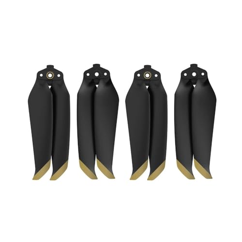 Passend for Mavic Air 2 /2S 7238F Geräuscharme Propeller Schnellverschluss-Klapppropeller Drohnenzubehör 4-teiliger Propeller(Gold) von AYrMtH