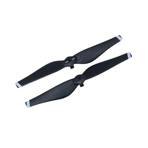 Passend for Mavic Air Drone, for 5332S Ersatzpropellerblätter CCW/CW, geräuscharme Flügelventilatoren aus Kohlefaserverbundstoff, Ersatzzubehör(1 Pair Silver Edge) von AYrMtH