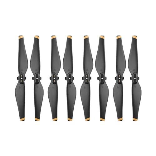 Passend for Mavic Air Drone Quick Release Blade 5332 Props Ersatzzubehör Ersatzteile Rot Blau Weiß 8PCS 5332s Propeller(Golden) von AYrMtH
