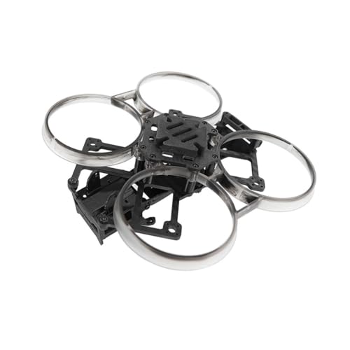 Passend for O3 Air Unit RC FPV Racing Quadcopter 2,5 Zoll 121 mm Radstand Rahmen Kit Carbonfaserrahmen mit Propellerschutzring von AYrMtH