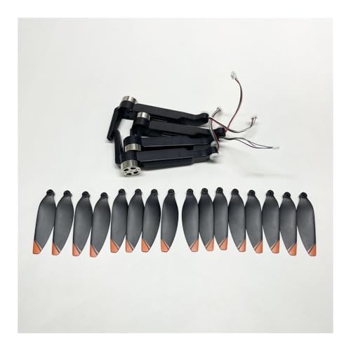Passend for S119max Drone Brushless Arm mit Brushless Motor Folding RC Quadcopter Ersatzteile Kit(White) von AYrMtH