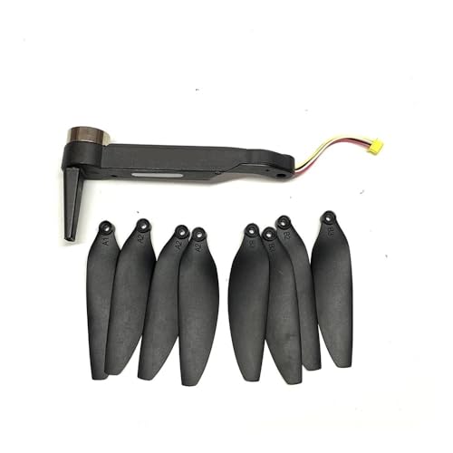 Passend for Z908 MAX Rc Drone Arm Motor Teile Passend for Z908MAX Bürstenlose Motoren Quadrocopter Propeller Zubehör(Black Front B arm) von AYrMtH