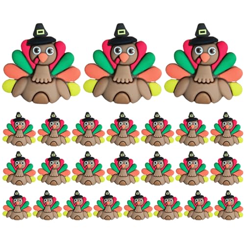 25pcs Truthahndekor, Silicon Mini DIY Handwerk, verstecken Spielzeug, Truthahnverzierungen für Heim Thanksgiving Dekor 25pcs Truthahndekor, Silicon Mini DIY Handwerk, verstecken Spielzeug, Truthahnverzierungen für Heim Thanksgiving Dekor von AZIDWERYQ