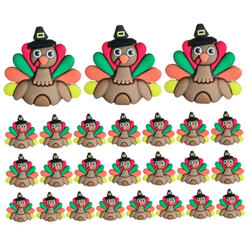 25pcs Truthahndekor, Silicon Mini DIY Handwerk, verstecken Spielzeug, Truthahnverzierungen für Heim Thanksgiving Dekor 25pcs Truthahndekor, Silicon Mini DIY Handwerk, verstecken Spielzeug, Truthahnverzierungen für Heim Thanksgiving Dekor von AZIDWERYQ