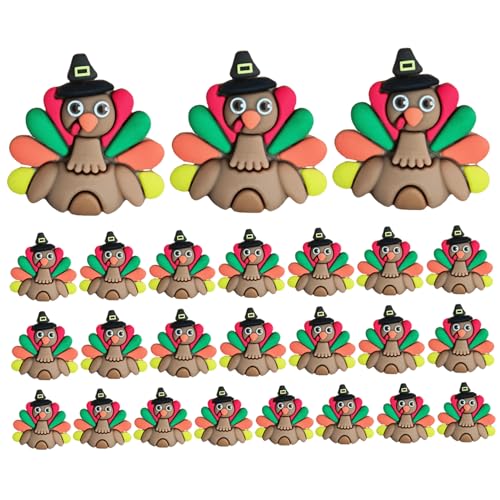 25pcs Truthahndekor, Silicon Mini DIY Handwerk, verstecken Spielzeug, Truthahnverzierungen für Heim -Thanksgiving -Dekoration 25pcs Truthahndekor, Silicon Mini DIY Handwerk, verstecken Spielzeug, Truthahnverzierungen für Heim -Thanksgiving -Dekoration von AZIDWERYQ