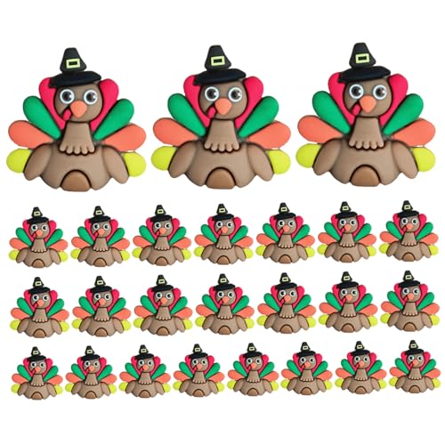 25pcs Truthahndekor, Silicon Mini DIY Handwerk, verstecken Spielzeug, Truthahnverzierungen für Heim -Thanksgiving -Dekorationen zu Hause 25pcs Truthahndekor, Silicon Mini DIY Handwerk, verstecken Spielzeug, Truthahnverzierungen für Heim -Thanksgiving -Dekorationen zu Hause von AZIDWERYQ