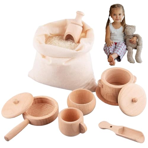 7pcs/Set Sensory Bin Toys, hölzernen sensorische Mülleimerwerkzeuge mit Aufbewahrungstasche Montessori Feinmotor -Lernen tun, um Küchengeschirr Spielzeug für Kinder Vorschullernspielzeuge Sensory Bin 7pcs/Set Sensory Bin Toys, hölzernen sensorische Mülleimerwerkzeuge mit Aufbewahrungstasche Montessori Feinmotor -Lernen tun, um Küchengeschirr Spielzeug für Kinder Vorschullernspielzeuge Sensory Bin von AZIDWERYQ