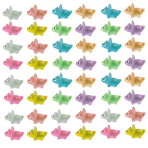 AZIDWERYQ 48 PCs Mini Dinosaurier leuchten im dunklen Mini -Dinosaurier -Figuren lebendige Farbe winzig AZIDWERYQ 48 PCs Mini Dinosaurier leuchten im dunklen Mini -Dinosaurier -Figuren lebendige Farbe winzig von AZIDWERYQ