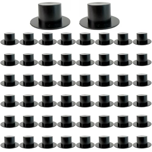 AZIDWERYQ 50 PCs winzige Top -Hüte, 2 Plastik -Mini -Top -Hut für DIY Bastelprojekte Haarzubehör Weihnachten Halloween Dekoration Party Ornamente Hut AZIDWERYQ 50 PCs winzige Top -Hüte, 2 Plastik -Mini -Top -Hut für DIY Bastelprojekte Haarzubehör Weihnachten Halloween Dekoration Party Ornamente Hut von AZIDWERYQ