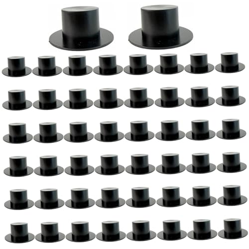 AZIDWERYQ 50 PCs winzige Top -Hüte, 2 Plastik -Mini -Top -Hut für DIY Bastelprojekte Haarzubehör Weihnachten Halloween Dekoration Party Ornamente Tiny Hut, Mini AZIDWERYQ 50 PCs winzige Top -Hüte, 2 Plastik -Mini -Top -Hut für DIY Bastelprojekte Haarzubehör Weihnachten Halloween Dekoration Party Ornamente Tiny Hut, Mini von AZIDWERYQ