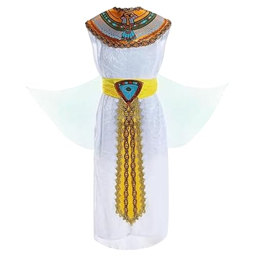 AZIDWERYQ Ägyptisches Kostüm, elegante weiche Cleopatra -Kostüm -Frauen, ägyptische Accessoires für Cosplay -Halloween -Partybühnenaufführungen AZIDWERYQ Ägyptisches Kostüm, elegante weiche Cleopatra -Kostüm -Frauen, ägyptische Accessoires für Cosplay -Halloween -Partybühnenaufführungen von AZIDWERYQ