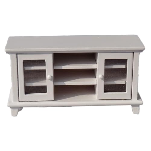 AZIDWERYQ Dollhouse TV Cabinet, 1:12 Skala Dollhouse Accessoires Miniatur Fernsehszene -Puppenhaus -Fernsehschrank für Dollhouse Möbeldekoration AZIDWERYQ Dollhouse TV Cabinet, 1:12 Skala Dollhouse Accessoires Miniatur Fernsehszene -Puppenhaus -Fernsehschrank für Dollhouse Möbeldekoration von AZIDWERYQ