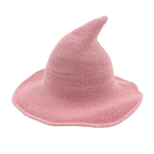 AZIDWERYQ Halloween Hexenhut Breitkrempe gestrickte Mütze speicherte Kopfspeise Cosplay -Kostüm für Frauen Style 2 Wide Rand Strick Hüte AZIDWERYQ Halloween Hexenhut Breitkrempe gestrickte Mütze speicherte Kopfspeise Cosplay -Kostüm für Frauen Style 2 Wide Rand Strick Hüte von AZIDWERYQ