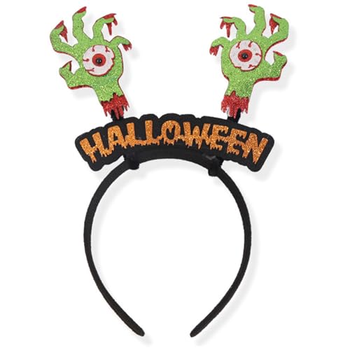 AZIDWERYQ Halloween Stirnband, Glitzer Augapfel Handhaarschlaufe, elastische Halloween -Haarzubehör für Cosplay- und Foto -Requisite -Kostüme für Frauen AZIDWERYQ Halloween Stirnband, Glitzer Augapfel Handhaarschlaufe, elastische Halloween -Haarzubehör für Cosplay- und Foto -Requisite -Kostüme für Frauen von AZIDWERYQ