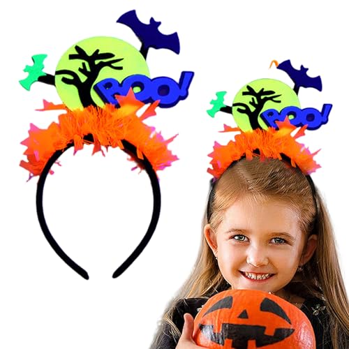 Halloween -Stirnband, fluoreszierender Mond und tote Baumhaarschlaufe, elastische Halloween -Haarzubehör für Cosplay- und Foto -Requisite -Kostüme für Frauen Halloween -Stirnband, fluoreszierender Mond und tote Baumhaarschlaufe, elastische Halloween -Haarzubehör für Cosplay- und Foto -Requisite -Kostüme für Frauen von AZIDWERYQ