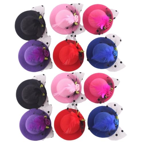 AZIDWERYQ Tea -Party -Hut mit Clips für Kinder, 12 Prozent Mini -Tee -Party -Hüte mit Blumen Federn Mesh für Mädchen Kleinkind Kostüm Accessoire Faszinatoren Hüte für Frauen AZIDWERYQ Tea -Party -Hut mit Clips für Kinder, 12 Prozent Mini -Tee -Party -Hüte mit Blumen Federn Mesh für Mädchen Kleinkind Kostüm Accessoire Faszinatoren Hüte für Frauen von AZIDWERYQ