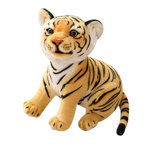 AZIDWERYQ Toy Realistic Tiger Plüsch Tierplüschtier Tiger Neujahr Geschenke für Kleinkinder Spielzeug AZIDWERYQ Toy Realistic Tiger Plüsch Tierplüschtier Tiger Neujahr Geschenke für Kleinkinder Spielzeug von AZIDWERYQ