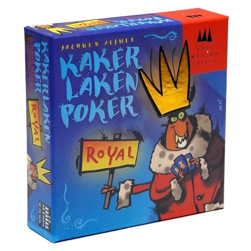 AZURAOKEY Kakerlakenpoker Royal Schummelkarten-Spiel – Familienspiel for Erwachsene und Kinder, das die Spannung des Xiaoqiang Schummelkarten-Brettspiels vereint von AZURAOKEY