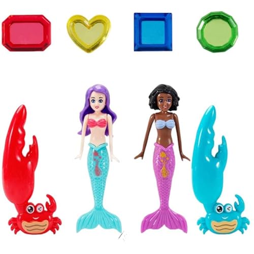 AZURAOKEY Meerjungfrau Muschel Pool Spielzeug – Bunte Meerjungfrau-Tauchspielzeuge for Kinder – Schwimmbad- und Strandspiele, geeignet for Poolpartys, Badezeit & Wasserspiele im Freien AZURAOKEY Meerjungfrau Muschel Pool Spielzeug – Bunte Meerjungfrau-Tauchspielzeuge for Kinder – Schwimmbad- und Strandspiele, geeignet for Poolpartys, Badezeit & Wasserspiele im Freien von AZURAOKEY