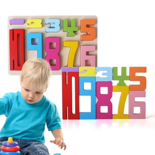 AZURAOKEY Zahlenbausteine,Holz Zahlen,Holz Zahlenblock Spielzeug Set for Kinder, Montessori Spielzeug, Balance-Wettbewerbsspielzeug, for Jungen und Mädchen AZURAOKEY Zahlenbausteine,Holz Zahlen,Holz Zahlenblock Spielzeug Set for Kinder, Montessori Spielzeug, Balance-Wettbewerbsspielzeug, for Jungen und Mädchen von AZURAOKEY