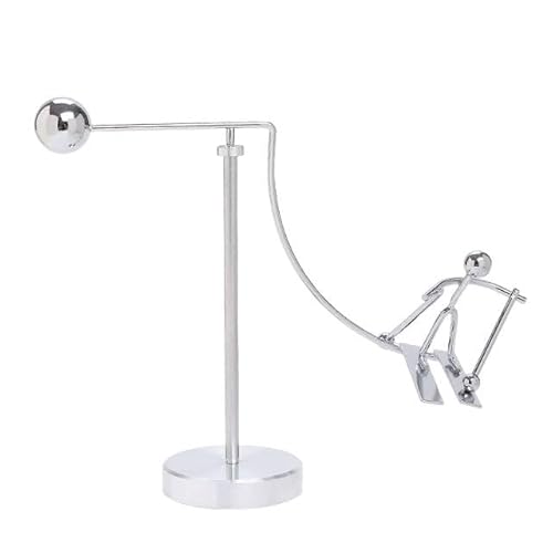 Kinetische Metall-Balance-Skulptur – Edelstahl Schreibtischfigur Fisch & Fischer, Interaktives Stressabbau-Ornament, Einzigartige Wohn- und Bürodekoration for Kreative Kinetische Metall-Balance-Skulptur – Edelstahl Schreibtischfigur Fisch & Fischer, Interaktives Stressabbau-Ornament, Einzigartige Wohn- und Bürodekoration for Kreative von AZURAOKEY
