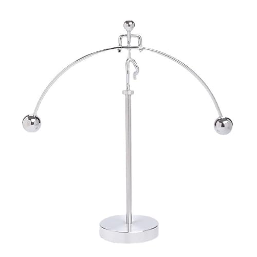 Kinetische Metall-Balance-Skulptur – Edelstahl Schreibtischfigur Fisch & Fischer, Interaktives Stressabbau-Ornament, Einzigartige Wohn- und Bürodekoration for Kreative Kinetische Metall-Balance-Skulptur – Edelstahl Schreibtischfigur Fisch & Fischer, Interaktives Stressabbau-Ornament, Einzigartige Wohn- und Bürodekoration for Kreative von AZURAOKEY