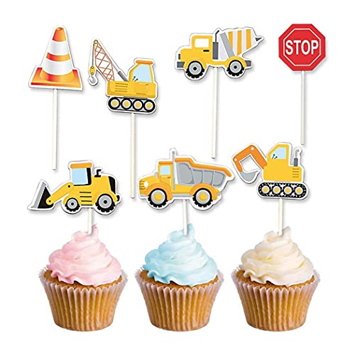 Aabellay 28 Stück Tortendeko Geburtstag Baufahrzeug Cupcake Topper Bagger Kuchen Picks Bau Thema Straße Zeichen Tortenstecker Kuchenstecker Auto Truck Papier Kuchen Picks Party Favors Supplies Aabellay 28 Stück Tortendeko Geburtstag Baufahrzeug Cupcake Topper Bagger Kuchen Picks Bau Thema Straße Zeichen Tortenstecker Kuchenstecker Auto Truck Papier Kuchen Picks Party Favors Supplies von Aabellay