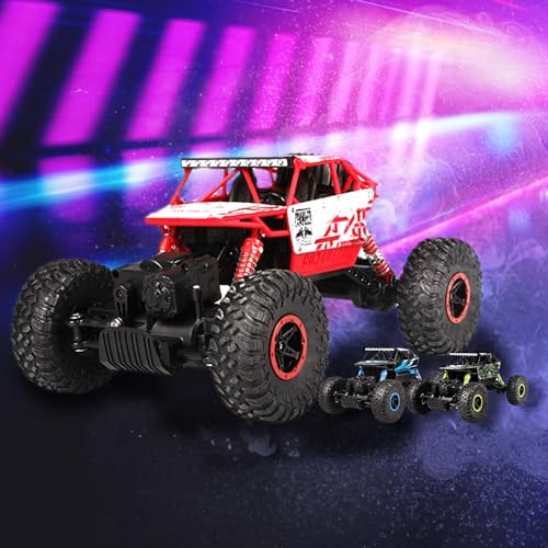 Ferngesteuertes Autos,RC Auto Rock Crawler,1:18 Ferngesteuertes Monstertruck,4WD Elektrisches Offroad Fahrzeug (Grün) von Aandyou