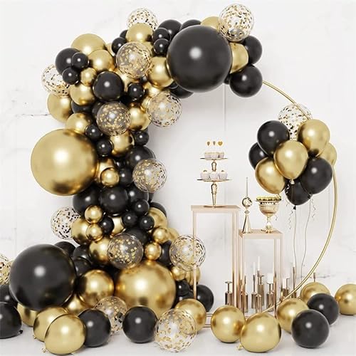Luftballon Girlande Gold Schwarz Ballon Girlande Schwarz Gold - Aapxi 134 Stück Luftballons schwarz gold Konfetti - Luftballons Geburstag Gold Schwarz Mann Luftballons Schwarz Gold Luftballon Girlande Gold Schwarz Ballon Girlande Schwarz Gold - Aapxi 134 Stück Luftballons schwarz gold Konfetti - Luftballons Geburstag Gold Schwarz Mann Luftballons Schwarz Gold von Aapxi