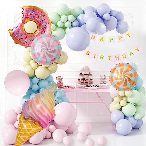 Aapxi 124 Bunt Luftballons Pastell Mehrfarbige Ballons Macaron Helium Ballon,Erwachsene und Kindergeburtstag Partydeko Speiseeis SüßIgkeiten Luftballon Set Aapxi 124 Bunt Luftballons Pastell Mehrfarbige Ballons Macaron Helium Ballon,Erwachsene und Kindergeburtstag Partydeko Speiseeis SüßIgkeiten Luftballon Set von Aapxi