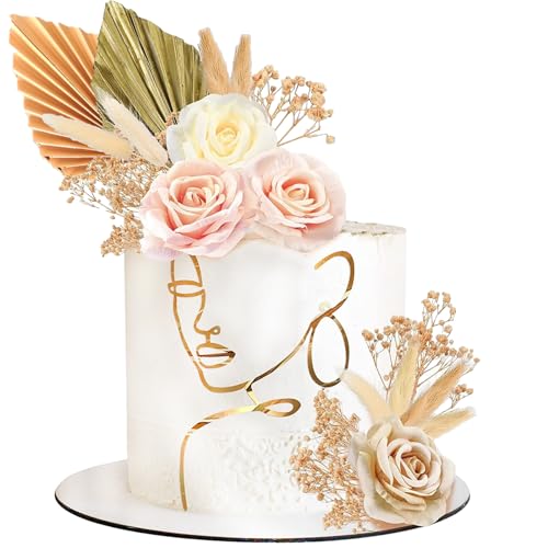 19 Stück Boho Tortendeko - Tortenaufsatz für Hochzeit & Geburtstag - Kuchen Dekoration mit Palmblättern - Babyparty Kuchen Topper Set 19 Stück Boho Tortendeko - Tortenaufsatz für Hochzeit & Geburtstag - Kuchen Dekoration mit Palmblättern - Babyparty Kuchen Topper Set von Aatpuss