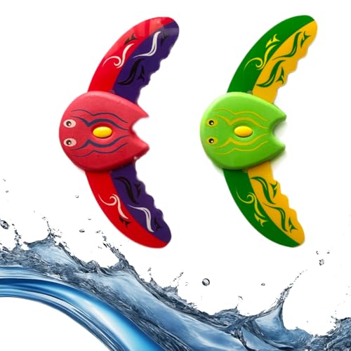 Aatpuss 2 stücke Unterwasser Glider, Pool Spielzeuge,Tauchspielzeug Für Kinder Pool,Unterwasser Spielzeug Strand,Schwimmende Fische Blau Und Rot, Geeignet Für Schwimmbäder, Badewannen, Außenbereiche Aatpuss 2 stücke Unterwasser Glider, Pool Spielzeuge,Tauchspielzeug Für Kinder Pool,Unterwasser Spielzeug Strand,Schwimmende Fische Blau Und Rot, Geeignet Für Schwimmbäder, Badewannen, Außenbereiche von Aatpuss