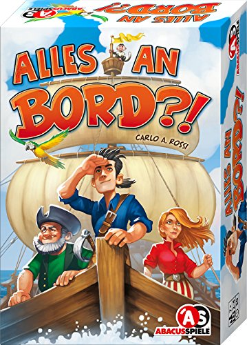 ABACUSSPIELE 04181 - Alles an Bord?!, Familienspiel, Legespiel, Silver von ABACUSSPIELE