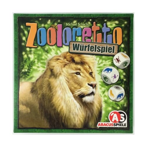 ABACUSSPIELE 06121 - Zooloretto Würfelspiel, Kinderspiel von ABACUSSPIELE