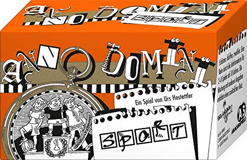 ABACUSSPIELE 09001 - Anno Domini - Sport, Kartenspiel - schätzen - bluffen - zweifeln von ABACUSSPIELE