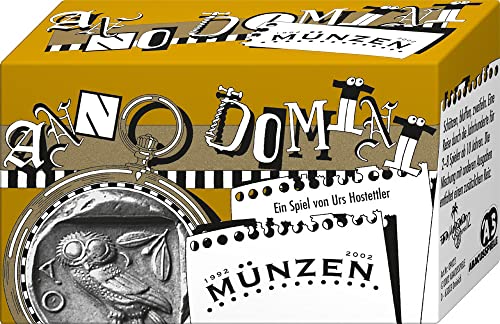 ABACUSSPIELE 09022 - Anno Domini - Münzen, Kartenspiel - schätzen - bluffen - zweifeln ABACUSSPIELE 09022 - Anno Domini - Münzen, Kartenspiel - schätzen - bluffen - zweifeln von ABACUSSPIELE