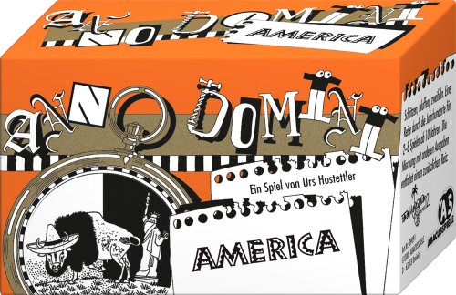 ABACUSSPIELE 09091 - Anno Domini - America, Quizspiel, Schätzspiel, Kartenspiel von ABACUSSPIELE