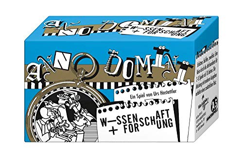 ABACUSSPIELE 09141 - Anno Domini - Wissenschaft und Forschung, Kartenspiel - schätzen - bluffen - zweifeln, Yellow von ABACUSSPIELE