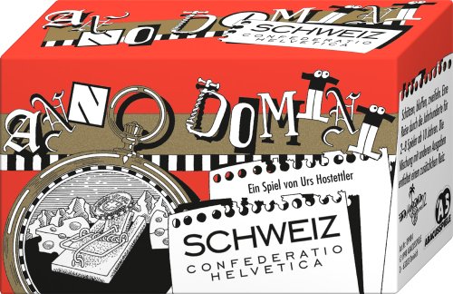 ABACUSSPIELE 09984 - Anno Domini - Schweiz, Kartenspiel - schätzen - bluffen - zweifeln ABACUSSPIELE 09984 - Anno Domini - Schweiz, Kartenspiel - schätzen - bluffen - zweifeln von ABACUSSPIELE