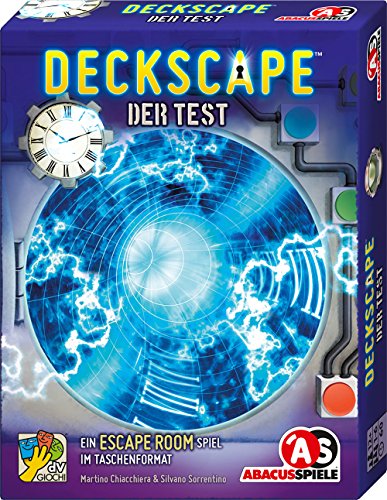 ABACUSSPIELE 38172 - Deckscape – Der Test, Escape Room Spiel, Kartenspiel von ABACUSSPIELE