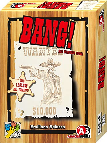 ABACUSSPIELE 69162 - Bang! 4. Edition, Western Kartenspiel, Large von ABACUSSPIELE