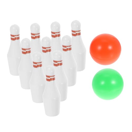 1 Satz Bowling Spielset Flaschen Bälle Realistische Bowling Dekoration für Puppenhaus Stressabbauendes Mitgebsel für Kindergeburtstage und Partys 1 Satz Bowling Spielset Flaschen Bälle Realistische Bowling Dekoration für Puppenhaus Stressabbauendes Mitgebsel für Kindergeburtstage und Partys von Abaodam
