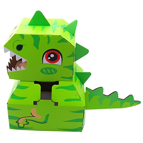 1 Satz DIY Dinosaurier Kartonbox für Kreatives Bastelspielzeug und Leichte Box für Rollenspiele Fördert Kreatives und Gemeinsames mit Eltern 1 Satz DIY Dinosaurier Kartonbox für Kreatives Bastelspielzeug und Leichte Box für Rollenspiele Fördert Kreatives und Gemeinsames mit Eltern von Abaodam