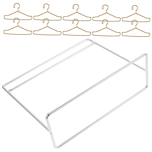 1 Satz Kleiderbügel für Puppen Puppenbekleidung Aufbewahrung mit Hängern und Trockengestell für Bjd Puppen und Kreative Präsentation Stabil und Langlebig 1 Satz Kleiderbügel für Puppen Puppenbekleidung Aufbewahrung mit Hängern und Trockengestell für Bjd Puppen und Kreative Präsentation Stabil und Langlebig von Abaodam